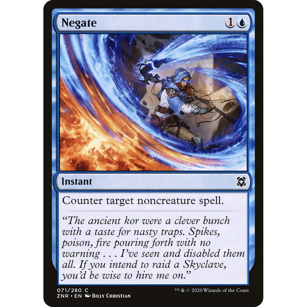 Image for Negate (71) (ZNR) - Magic: The Gathering