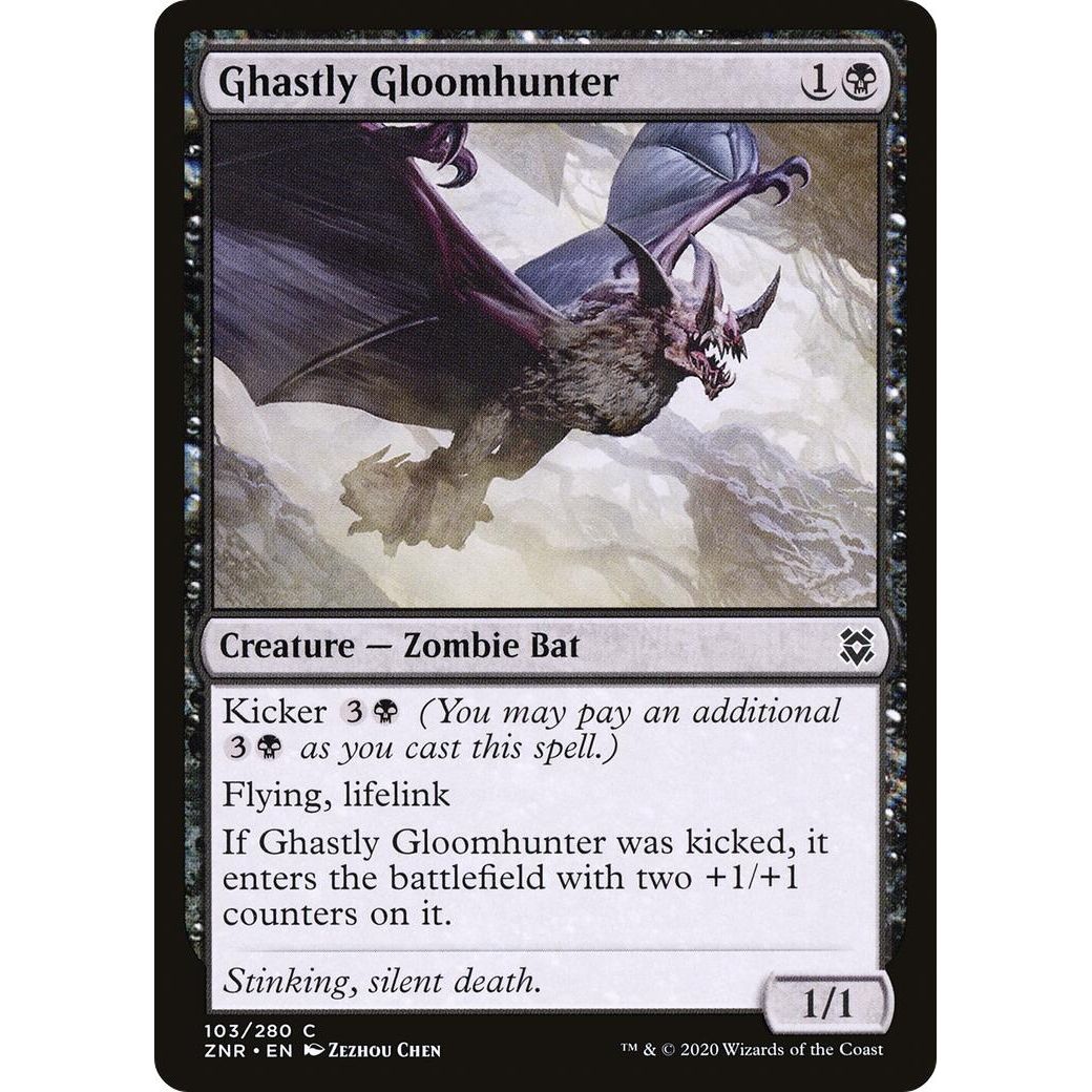 Image for Ghastly Gloomhunter (103) (ZNR) - Magic: The Gathering