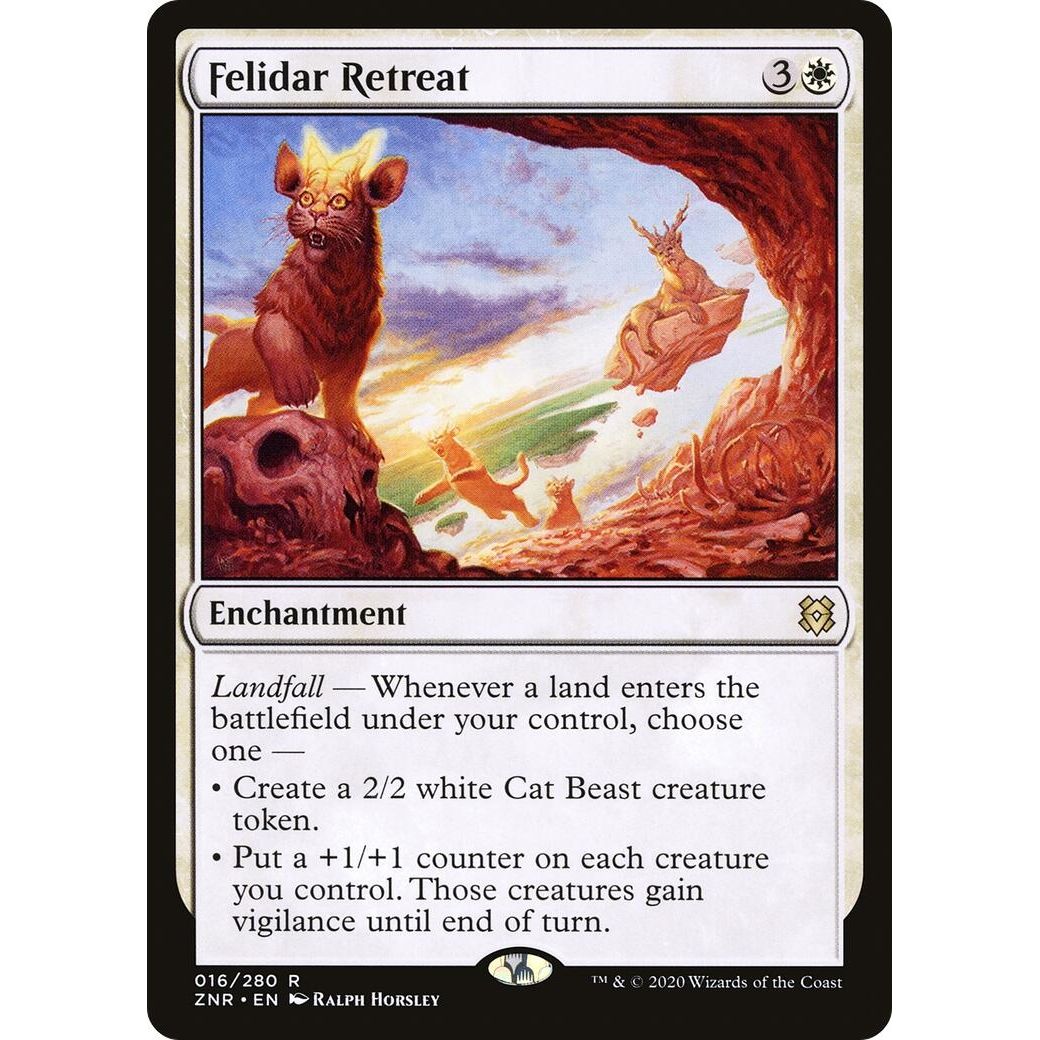Image for Felidar Retreat (16) (ZNR) - Magic: The Gathering