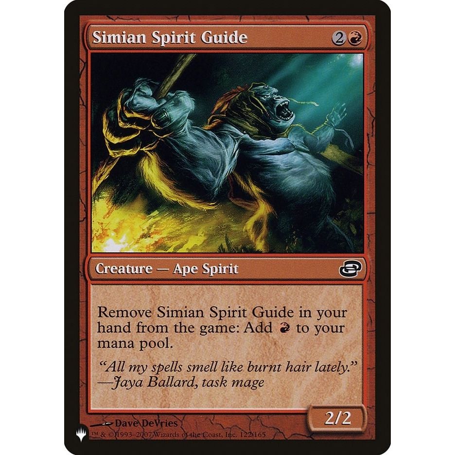 Image for Simian Spirit Guide (122/165) (LIST) - Magic: The Gathering