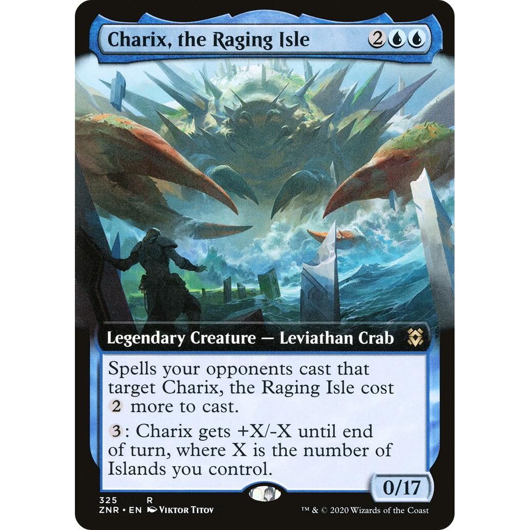 Image for Charix, the Raging Isle (Extended Art) (325) (ZNR) - Magic: The Gathering