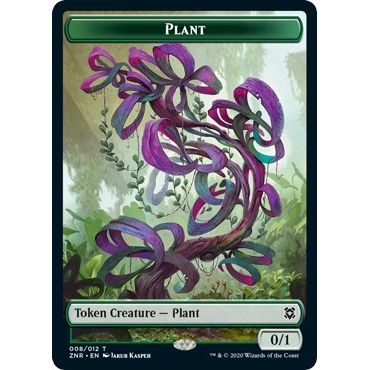 Image for Plant Token (8) (ZNR) - Magic: The Gathering