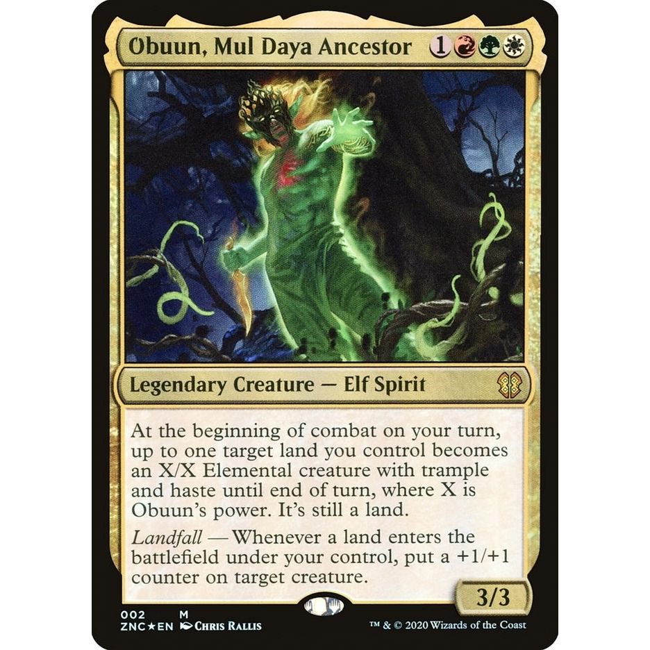 Image for Obuun, Mul Daya Ancestor (2) (ZNC) - Magic: The Gathering