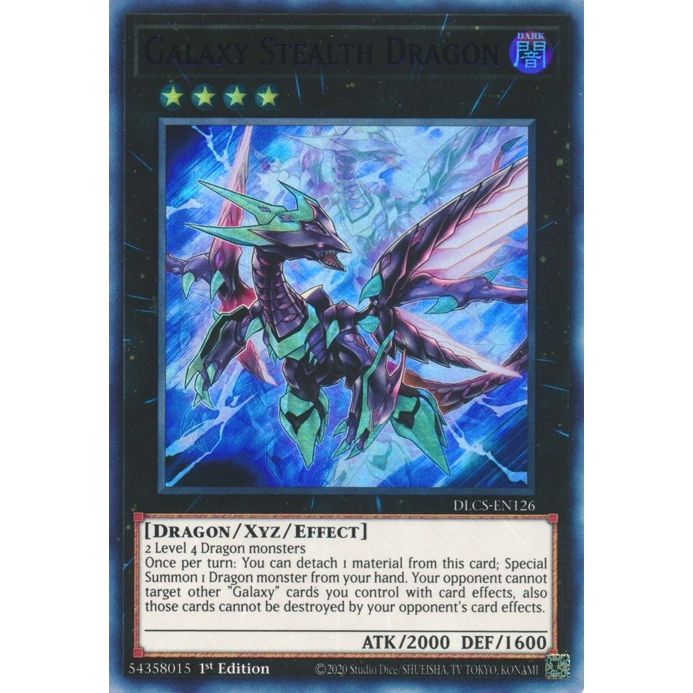 Image for Galaxy Stealth Dragon (Purple) (DLCS-EN126) (DLCS) - YuGiOh