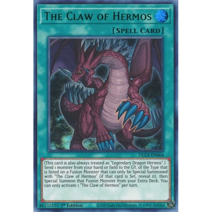 Image for The Claw of Hermos (Green) (DLCS-EN064) (DLCS) - YuGiOh