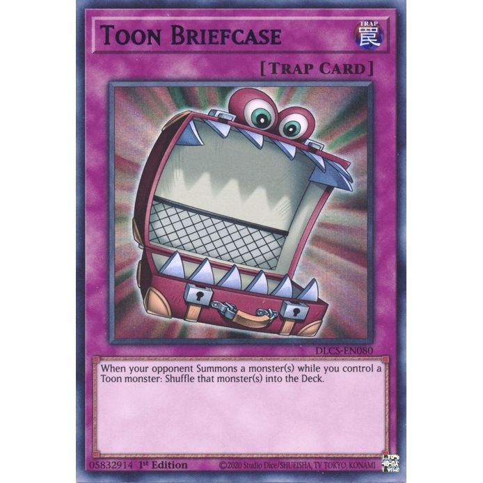 Image for Toon Briefcase (Blue) (DLCS-EN080) (DLCS) - YuGiOh