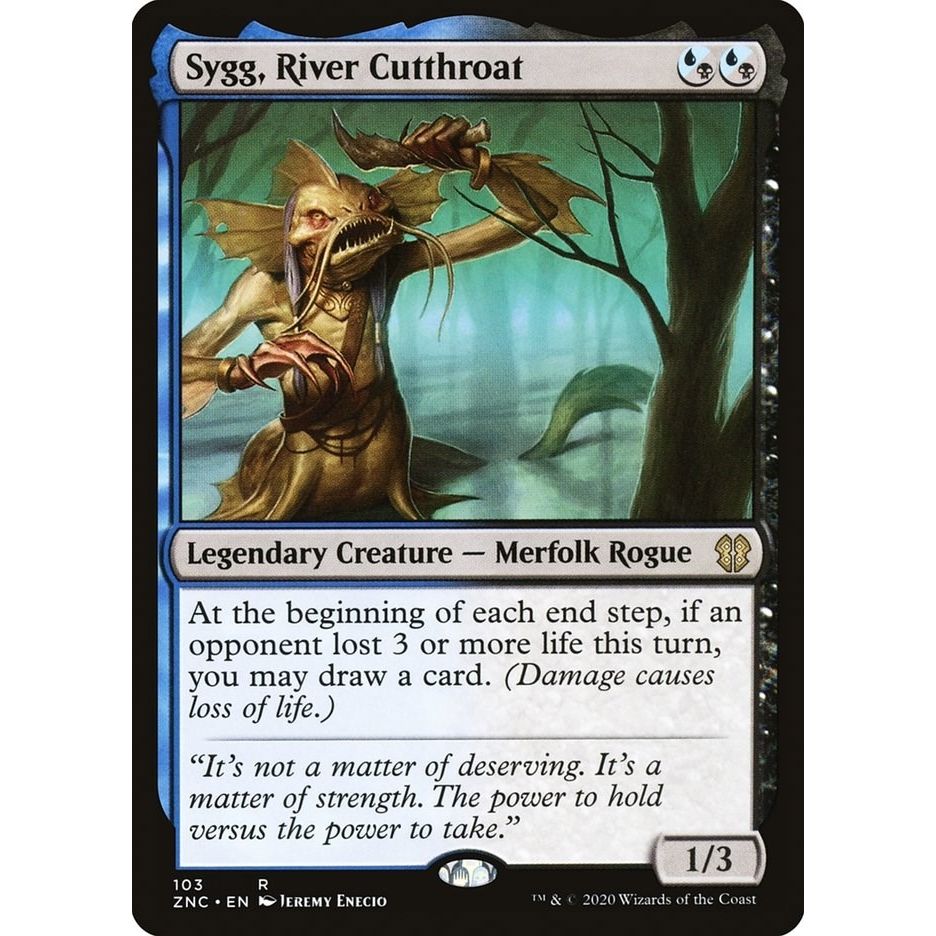 Image for Sygg, River Cutthroat (103) (ZNC) - Magic: The Gathering
