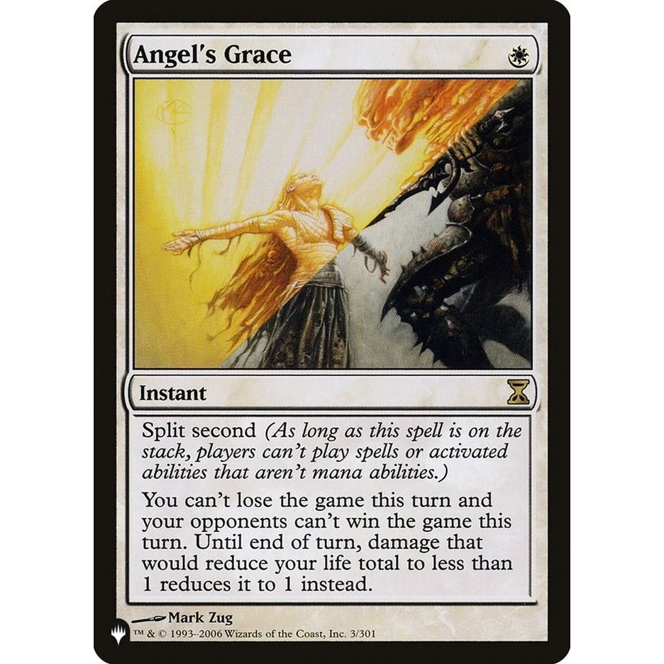 Image for Angel's Grace (3/301) (LIST) - Magic: The Gathering