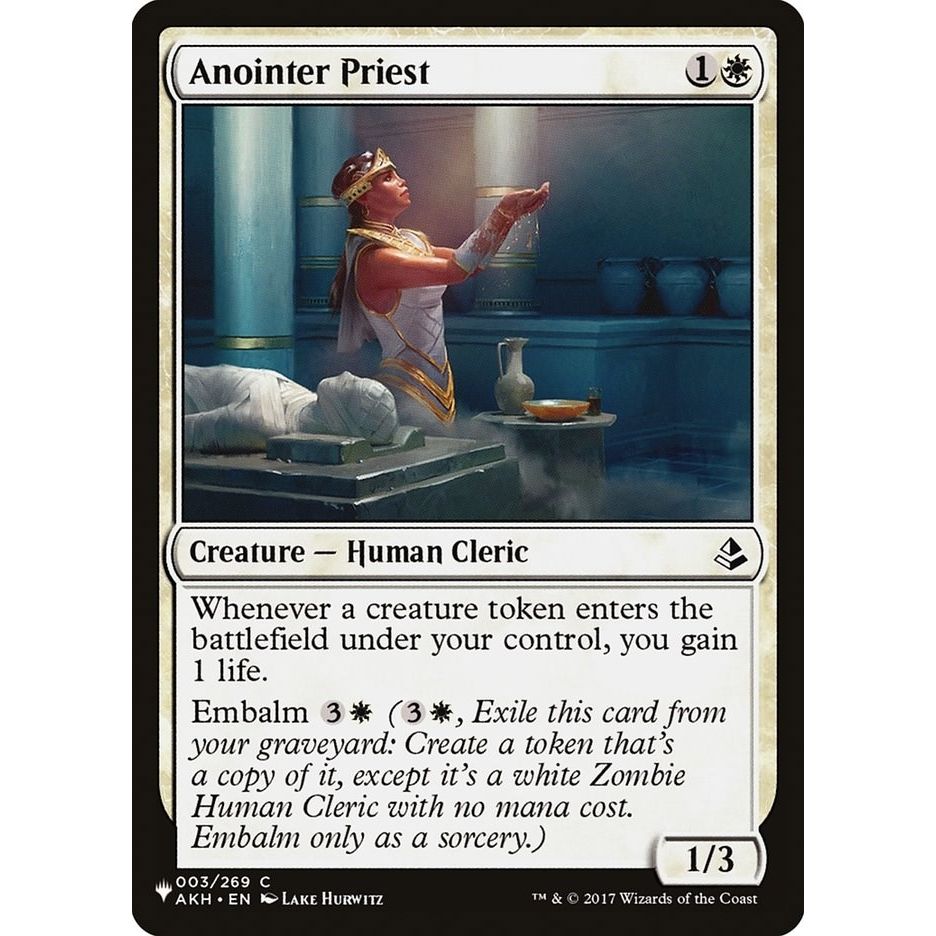 Image for Anointer Priest (003/269) (LIST) - Magic: The Gathering