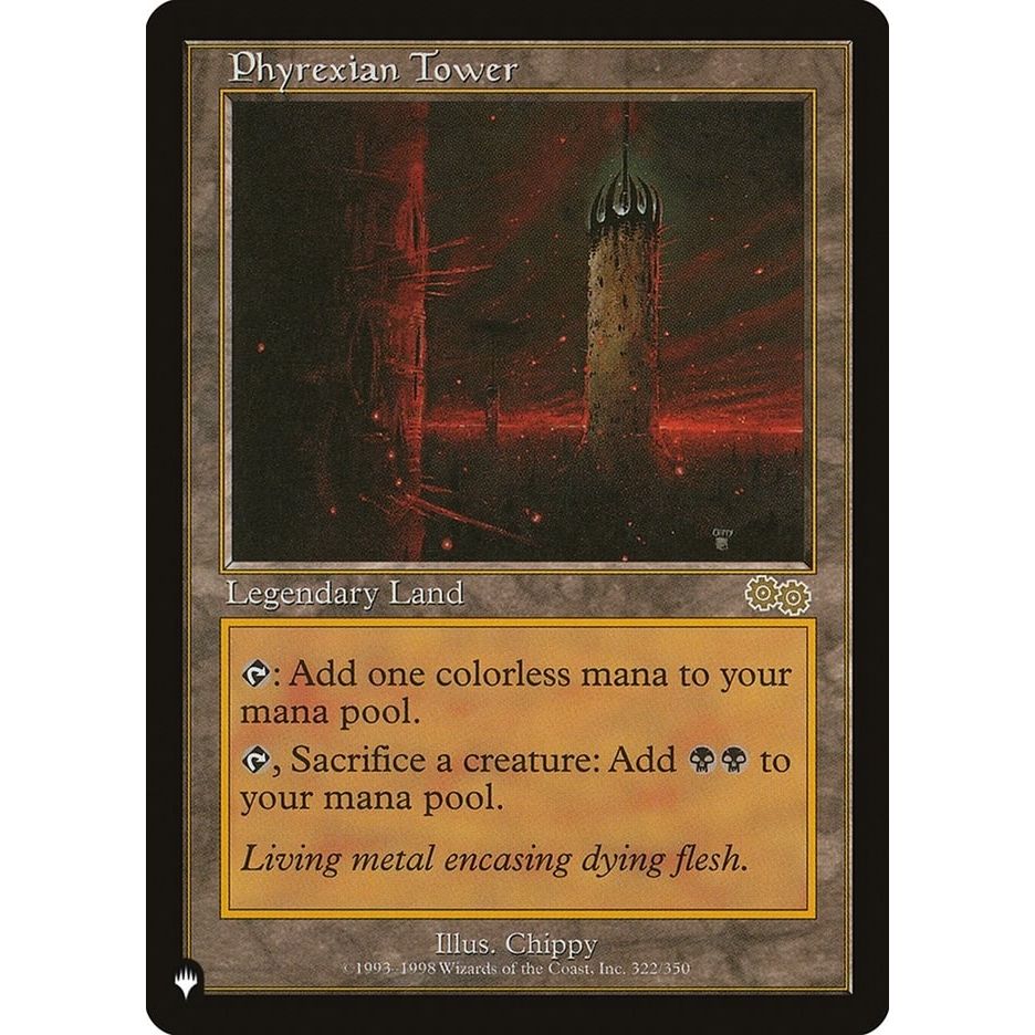 Image for Phyrexian Tower (322/350) (LIST) - Magic: The Gathering