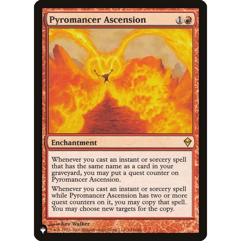 Image for Pyromancer Ascension (143/249) (LIST) - Magic: The Gathering