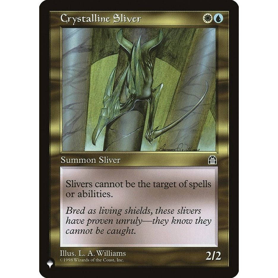 Image for Crystalline Sliver (LIST) - Magic: The Gathering