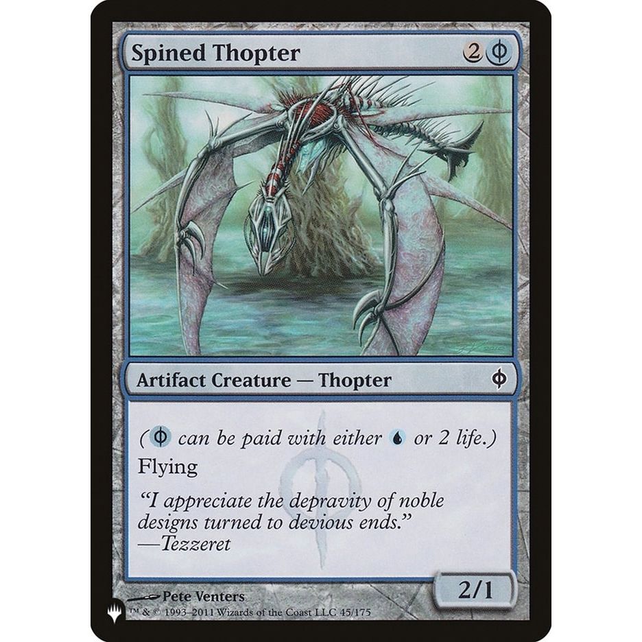 Image for Spined Thopter (45/175) (LIST) - Magic: The Gathering