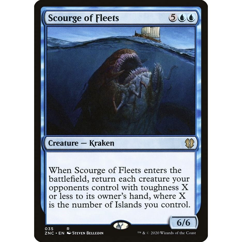 Image for Scourge of Fleets (35) (ZNC) - Magic: The Gathering