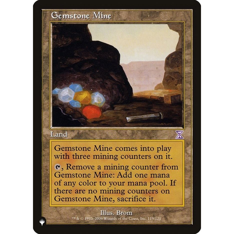Image for Gemstone Mine (TSB) (119/121) (LIST) - Magic: The Gathering