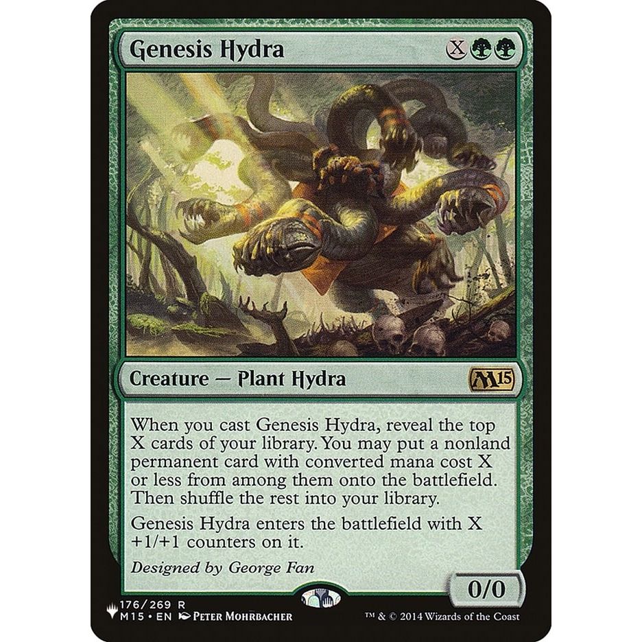 Image for Genesis Hydra (176/269) (LIST) - Magic: The Gathering