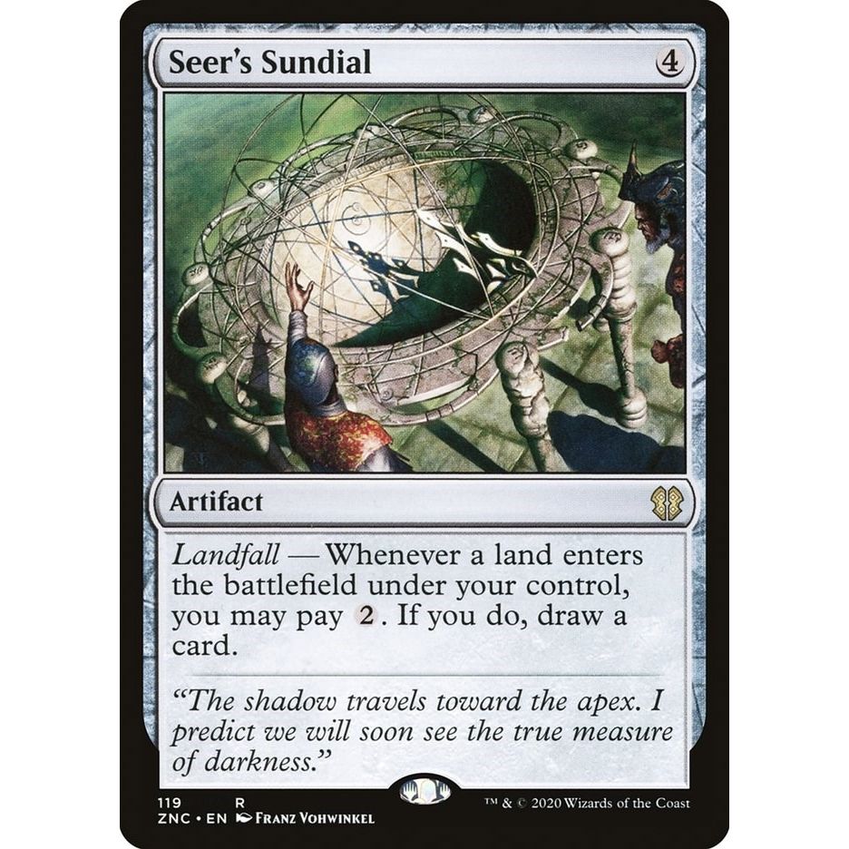 Image for Seer's Sundial (119) (ZNC) - Magic: The Gathering