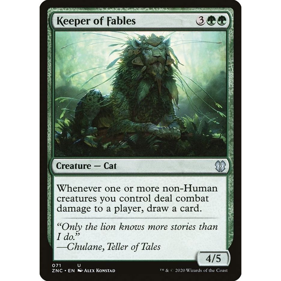 Image for Keeper of Fables (71) (ZNC) - Magic: The Gathering