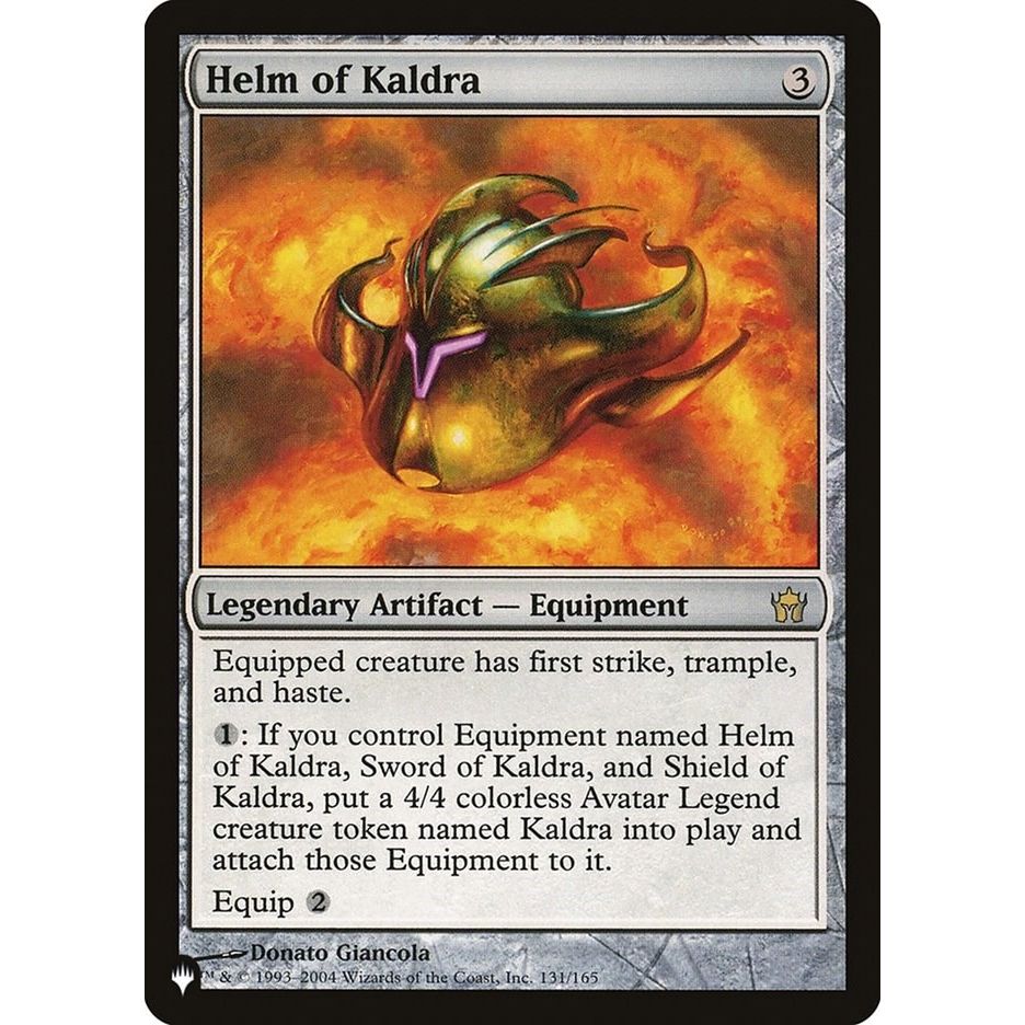 Image for Helm of Kaldra (131/165) (LIST) - Magic: The Gathering