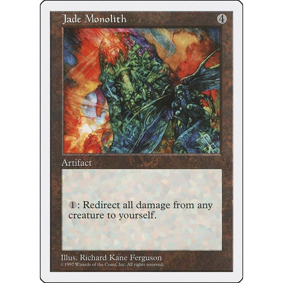 Image for Jade Monolith (5ED) - Magic: The Gathering