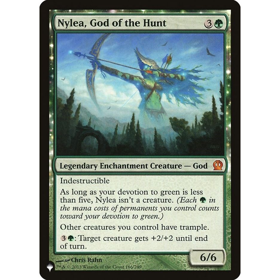 Image for Nylea, God of the Hunt (166/249) (LIST) - Magic: The Gathering