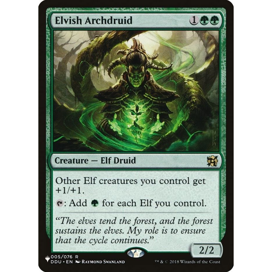 Image for Elvish Archdruid (005/076) (LIST) - Magic: The Gathering