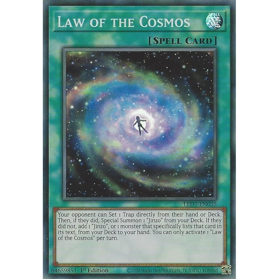 Image for Law of the Cosmos (LED7-EN035) (LED7) - YuGiOh