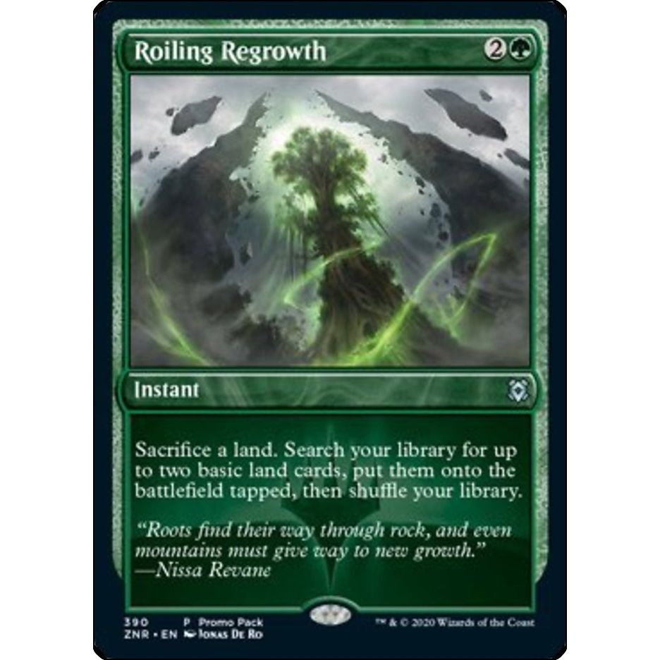 Image for Roiling Regrowth (390) (PPZNR) - Magic: The Gathering