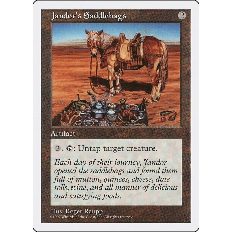 Image for Jandor's Saddlebags (5ED) - Magic: The Gathering
