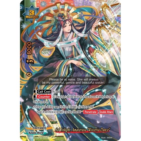 Image for Sol Trilight, Amaterasu "Wisteria Dance" (S-SS01A-SP02/0005EN) (S-SS01A) - Future Card BuddyFight