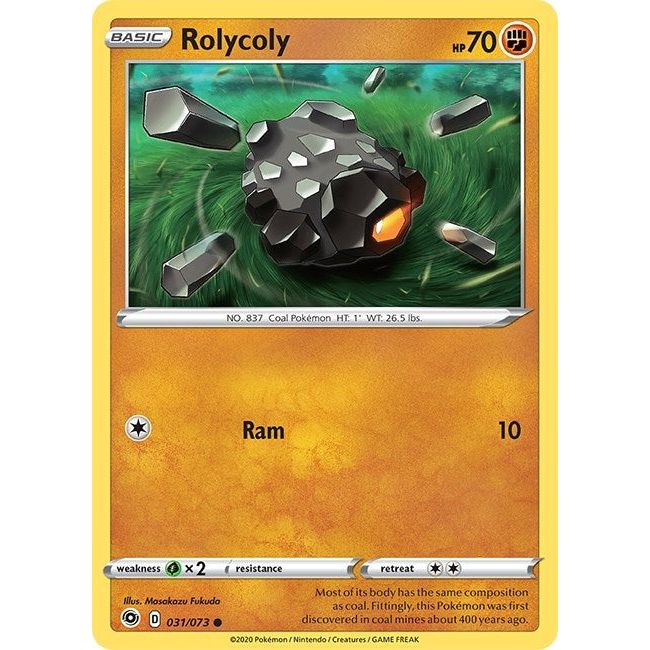 Image for Rolycoly (31/73) (CHP) - Pokemon