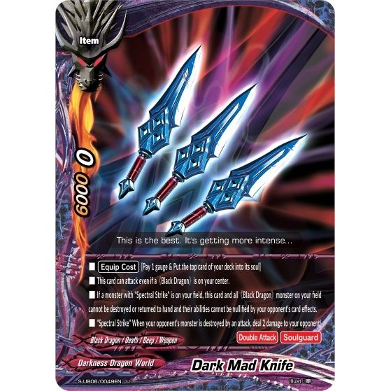Image for Dark Mad Knife (S-UB06/0049EN) (S-UB06) - Future Card BuddyFight