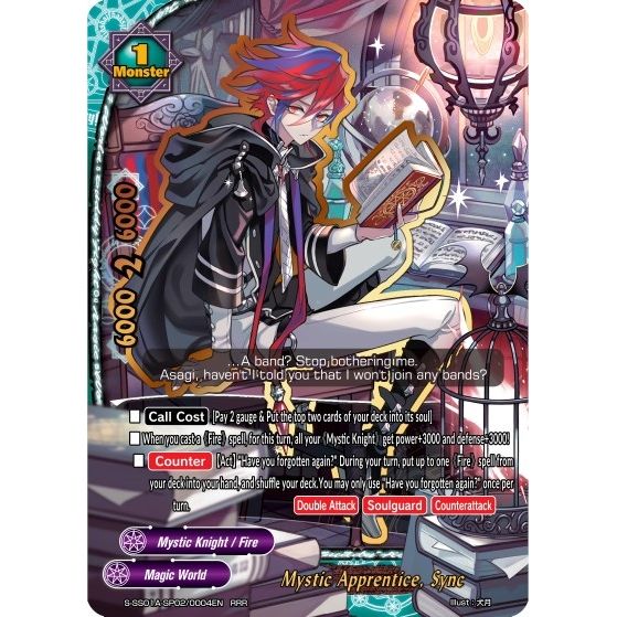 Image for Mystic Apprentice, Sync (S-SS01A-SP02/0004EN) (S-SS01A) - Future Card BuddyFight
