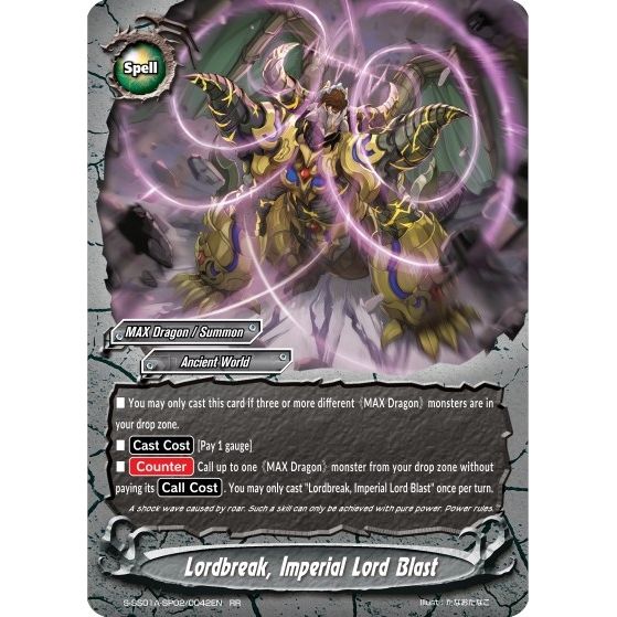 Image for Lordbreak, Imperial Lord Blast (S-SS01A-SP02/0042EN) (S-SS01A) - Future Card BuddyFight