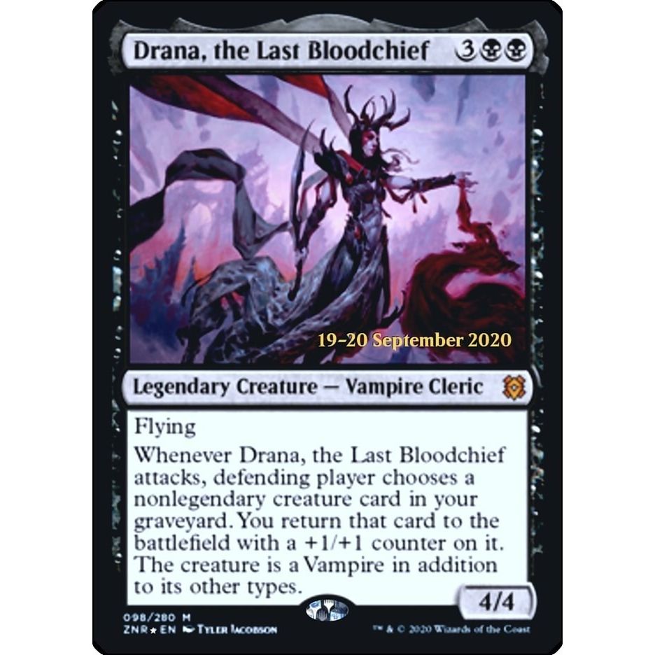 Image for Drana, the Last Bloodchief (98) (PRE) - Magic: The Gathering