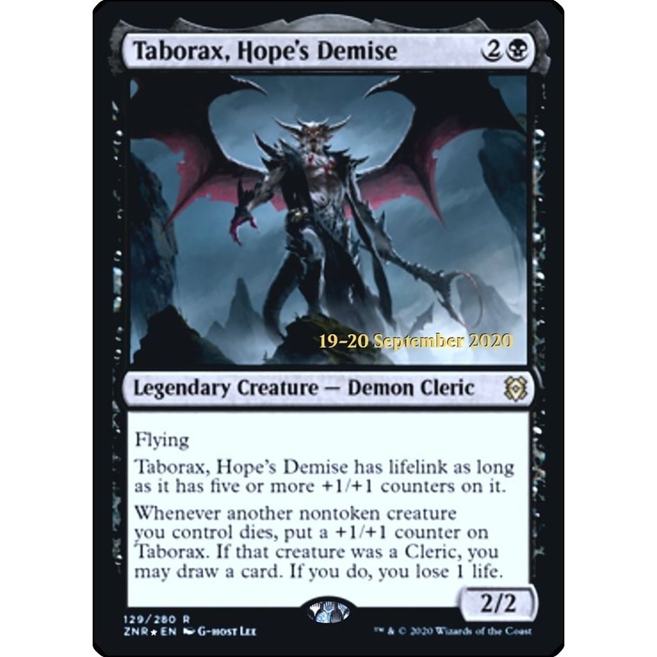Image for Taborax, Hope's Demise (129) (PRE) - Magic: The Gathering