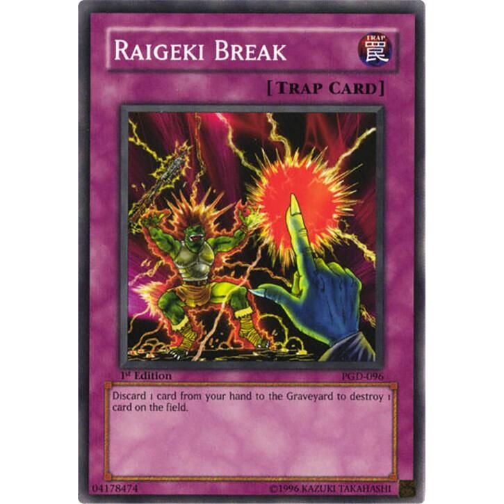 Image for Raigeki Break (PGD-096) (PGD) - YuGiOh