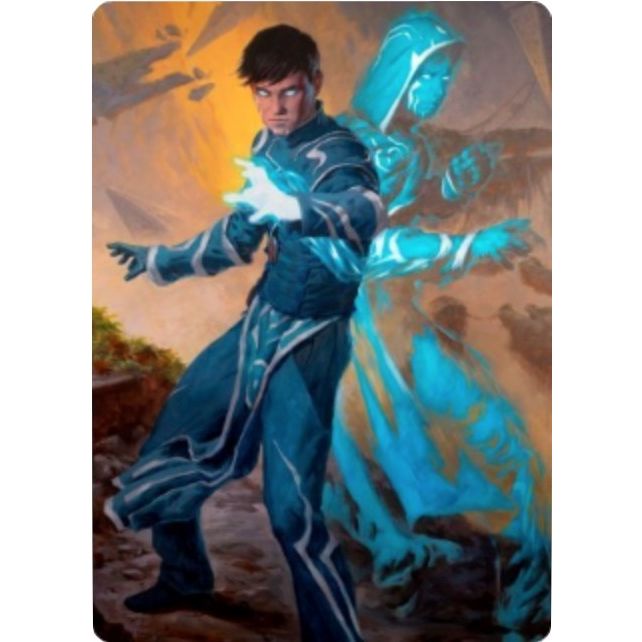Image for Jace, Mirror Mage Art Card (1/81) (1) (ASZNR) - Magic: The Gathering