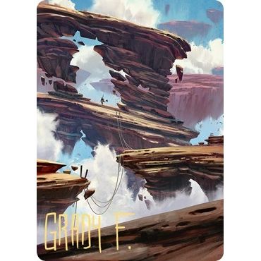 Image for Boulderloft Pathway Art Card (Gold-Stamped Signature) (22) (ASZNR) - Magic: The Gathering