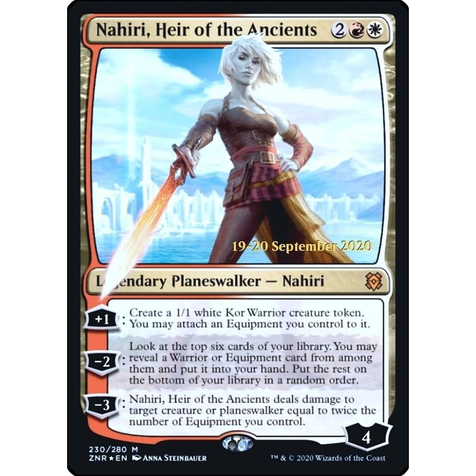 Image for Nahiri, Heir of the Ancients (230) (PRE) - Magic: The Gathering