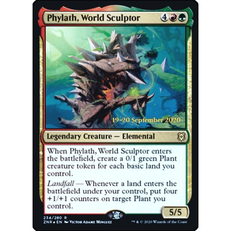Image for Phylath, World Sculptor (234) (PRE) - Magic: The Gathering