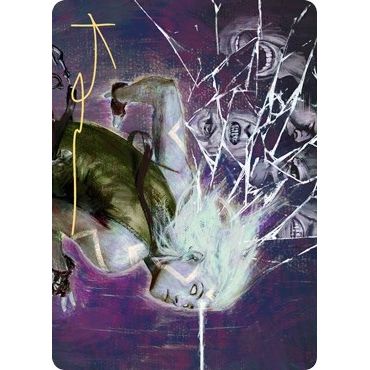 Image for Anticognition Art Card (Gold-Stamped Signature) (46) (ASZNR) - Magic: The Gathering