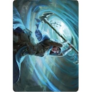Image for Sea Gate Stormcaller Art Card (50) (ASZNR) - Magic: The Gathering
