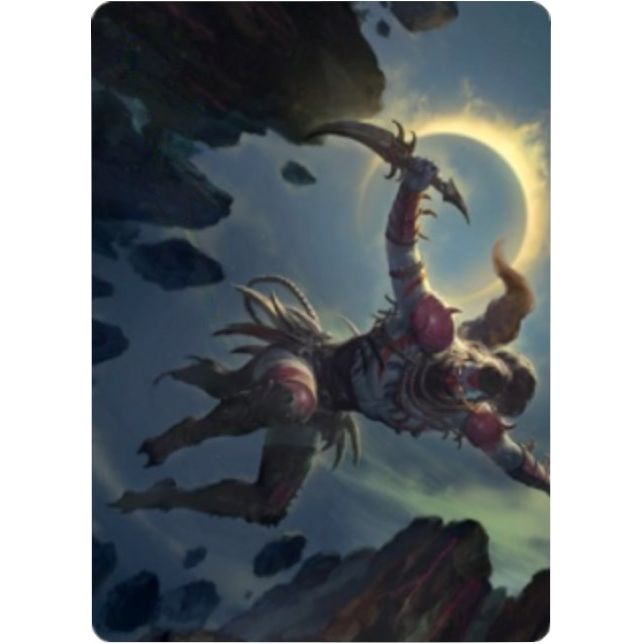Image for Nighthawk Scavenger Art Card (58) (ASZNR) - Magic: The Gathering