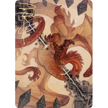 Image for Soul Shatter Art Card (Gold-Stamped Signature) (62) (ASZNR) - Magic: The Gathering