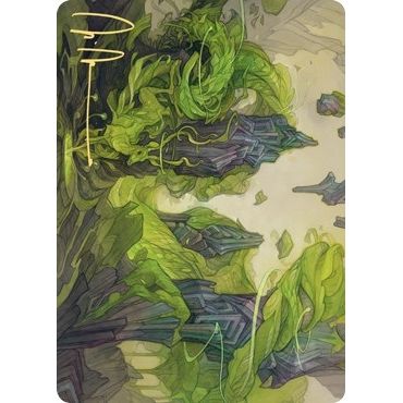 Image for Reclaim the Wastes Art Card (Gold-Stamped Signature) (72) (ASZNR) - Magic: The Gathering