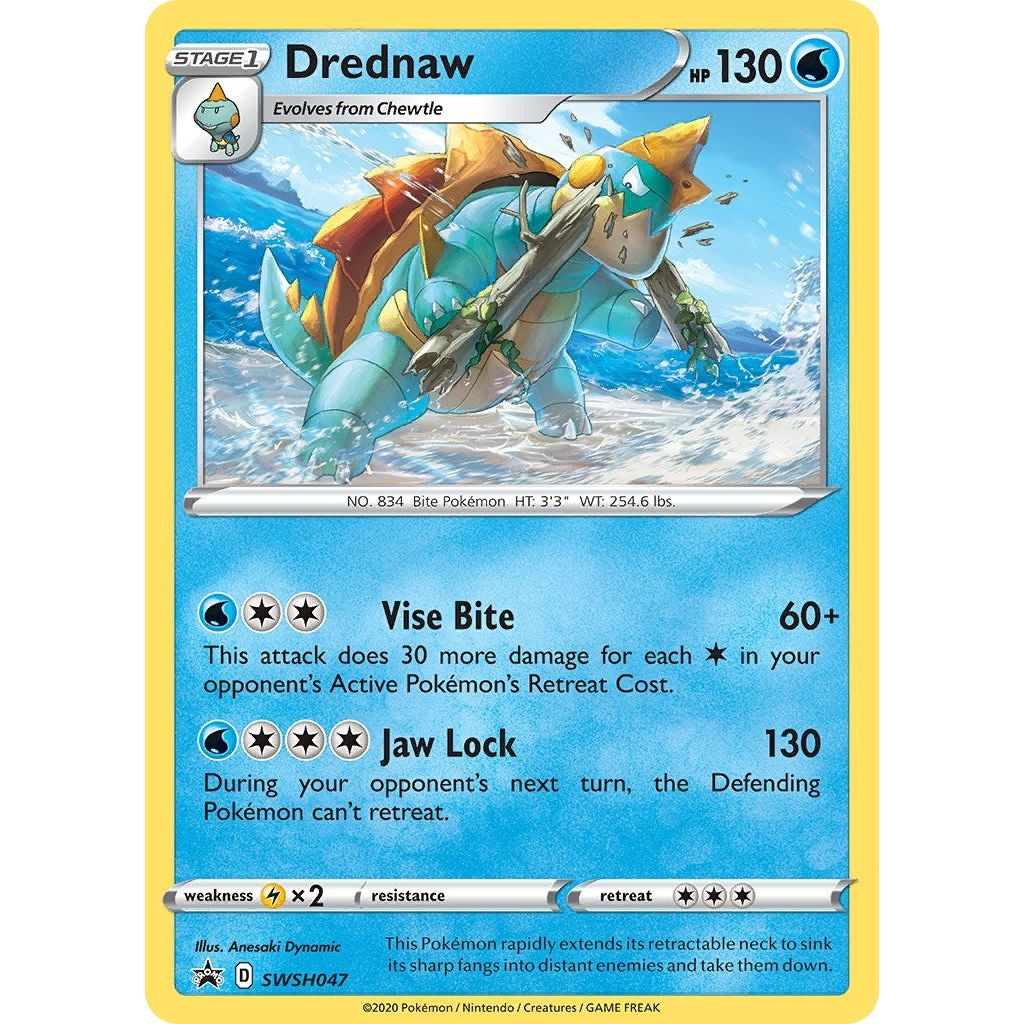 Image for Drednaw - SWSH047 (SWSH047) (SWSD) - Pokemon