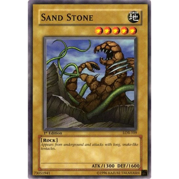 Image for Sand Stone (LOB-109) (LOB) - YuGiOh