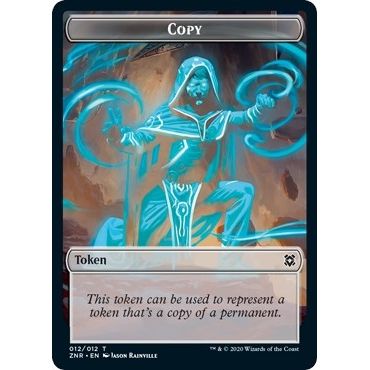 Image for Copy // Kor Warrior Double-sided Token (ZNR) - Magic: The Gathering