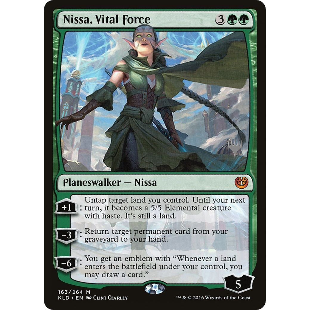 Image for Nissa, Vital Force (163) (PPZNR) - Magic: The Gathering